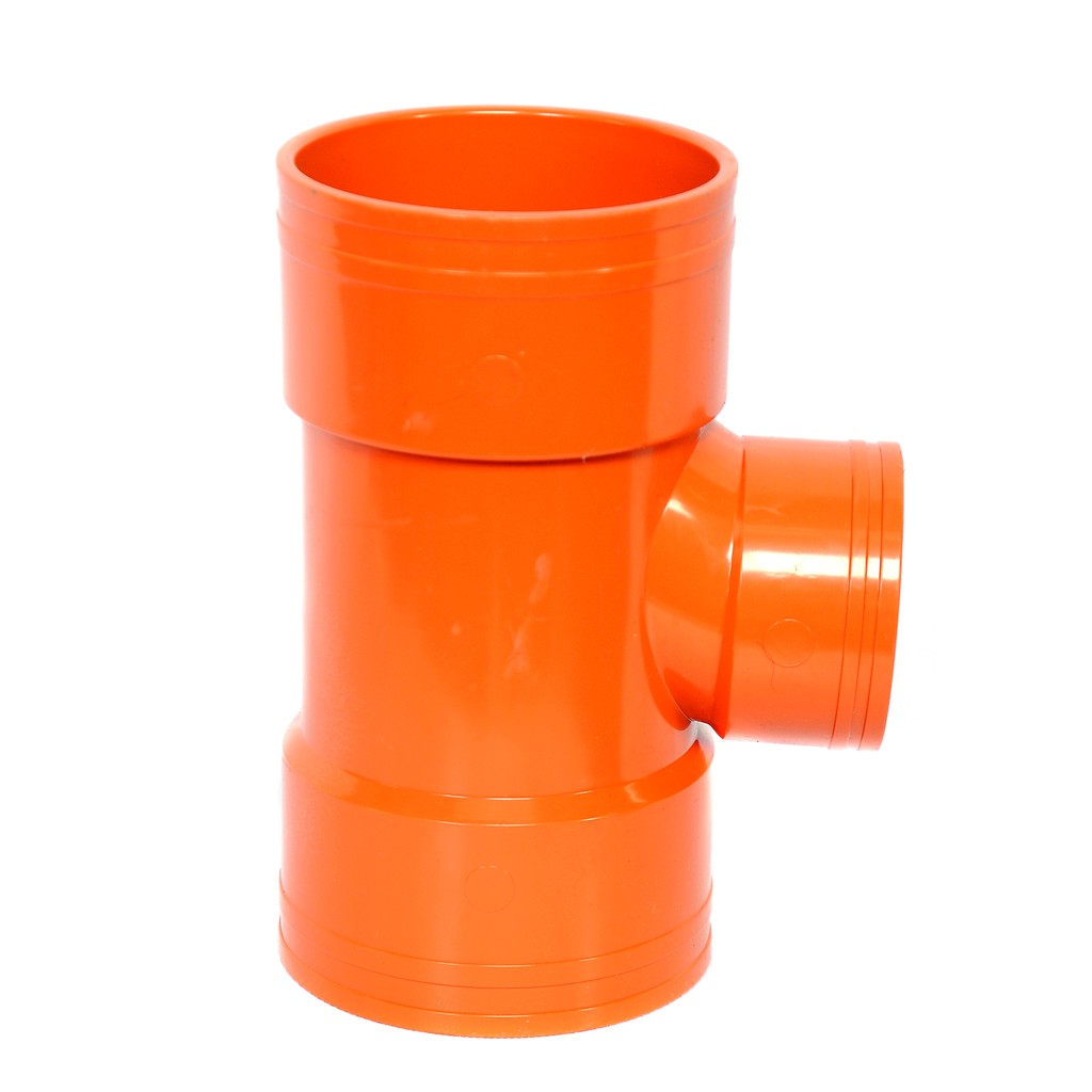MOLDEX ORANGE Single Branch Tee Reducer 87.5 PVC fittings Shopee