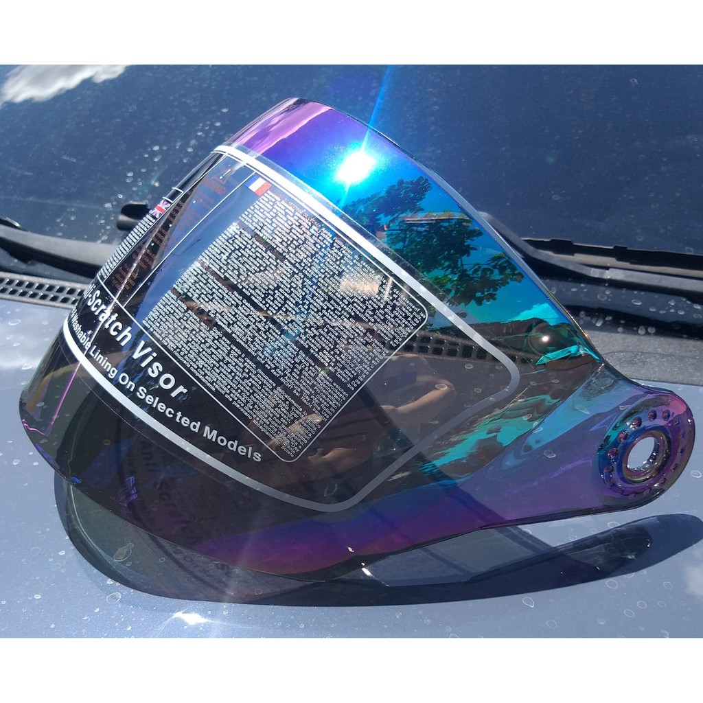 Visor for replacement RXR and HNJ TITAN half face helmet model 007