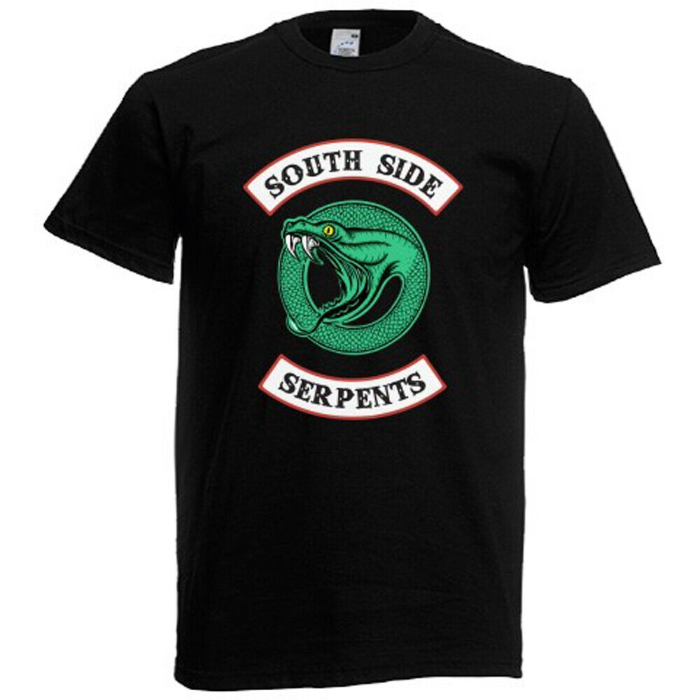Riverdale South Side Serpents Snake Men'S Black Tshirt Shopee Philippines