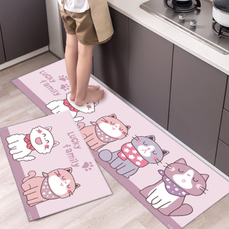 Nonslip Kitchen Mat Carpet Floor Mat Doormat Rugs Bathroom Carpets