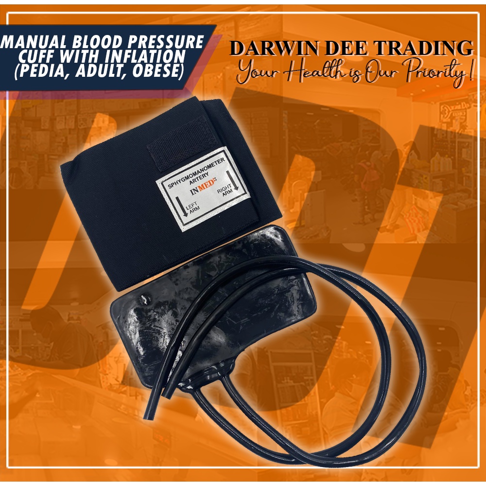 MANUAL BLOOD PRESSURE CUFF WITH INFLATION (PEDIA, ADULT, OBESE