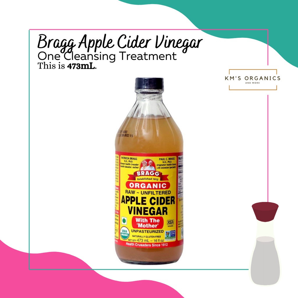 Bragg Organic Apple Cider Vinegar ACV Braggs Bragg's Shopee Philippines