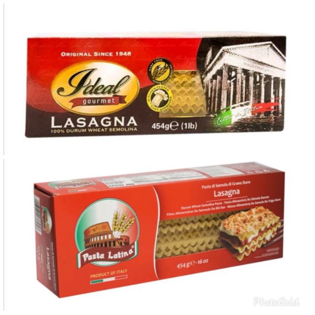 LASAGNA Lasagne 454/500 grams Shopee Philippines