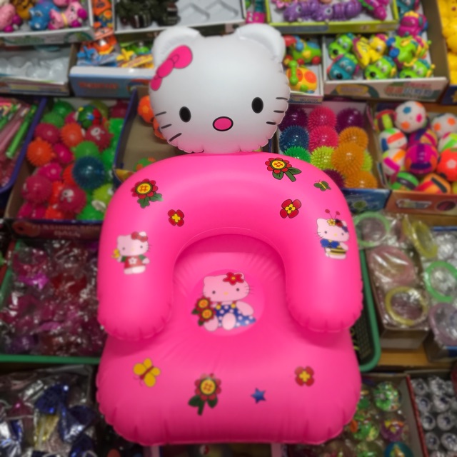 Hello Kitty Sofa Bed Inflatable Sofa Floaters Shopee Philippines