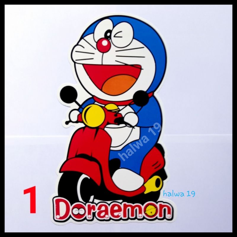 Cartoon Characters DORAEMON Car sticker jumbo sticker dashboard Vinyl Decal Shopee Philippines
