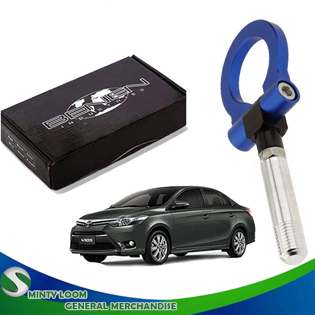 Benen Front Tow Hook For Toyota Vios 2013 2018 (Blue) Shopee Philippines