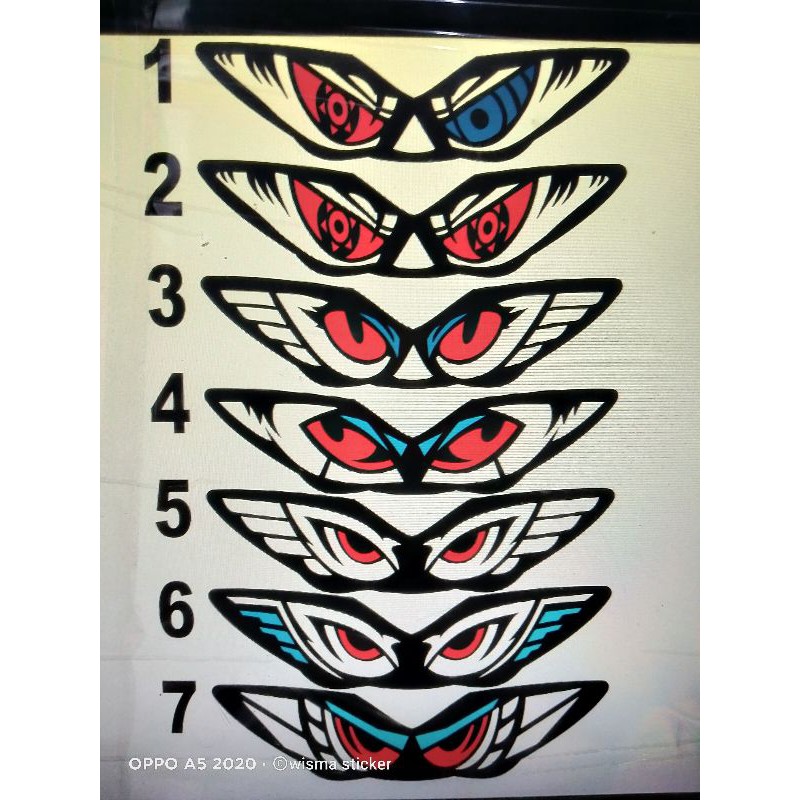 Jupiter Z1 Lamp Sticker/Jupiter Z Headlamp Sticker// viral Sticker/Cool
