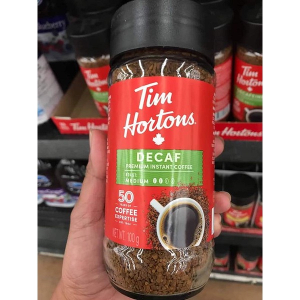 Tim Hortons Premium, Dark Roast, Decaf l Light Roast Instant Coffee
