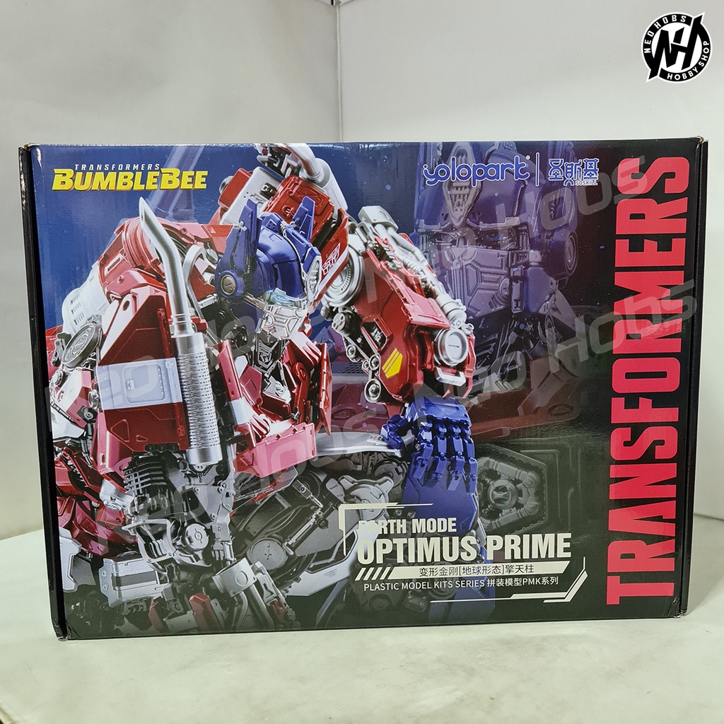 Yolopark Transformers Bumblebee Movie Optimus Prime Earth Mode Model