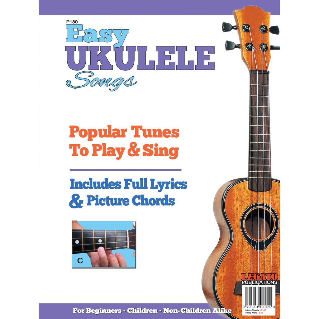 Easy Ukulele Songs Book, Ukulele Songbook, Ukulele Book, Ukulele
