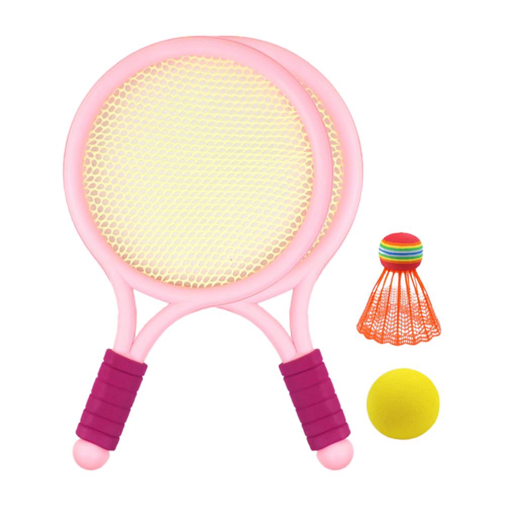 1 Set Kids Badminton Racket Toys Set Children Rackets Badminton Racquet