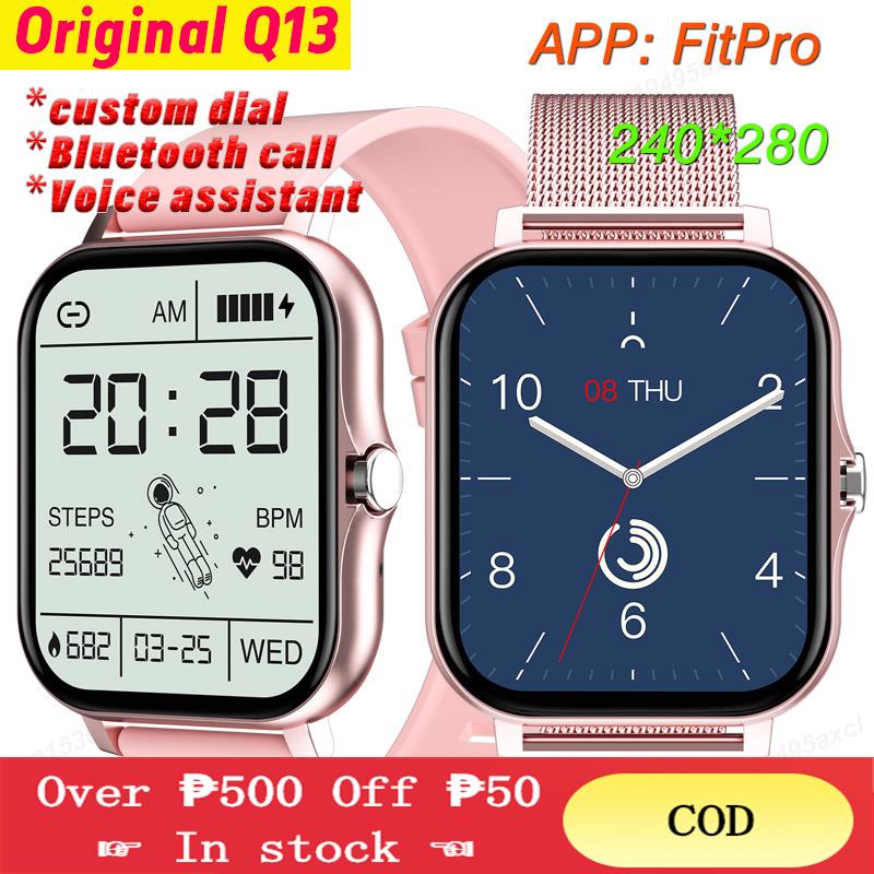 Original Q13 Women Smart Watch Bluetooth Call Music Player Customs