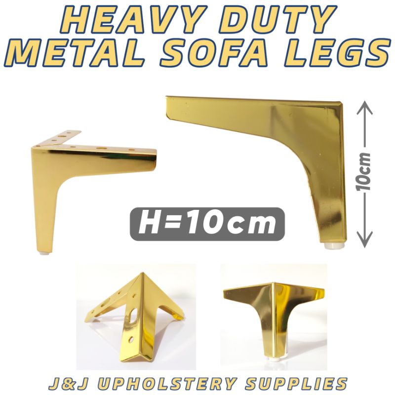 Metal Sofa Legs (Heavy Duty), 10cm heavy duty sofa legs for furniture