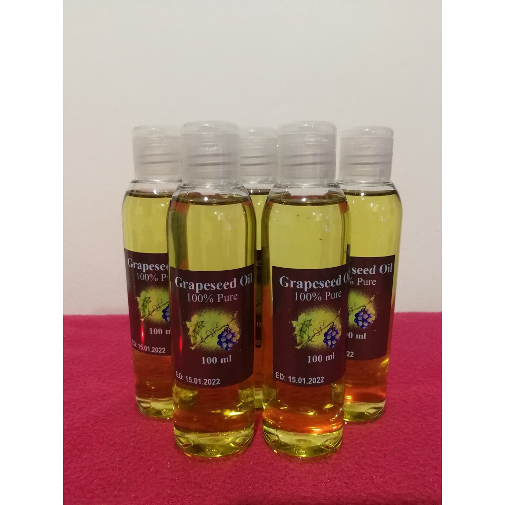 100 Pure Grapeseed Oil (100 ml, 250 ml and 500 ml) Shopee Philippines