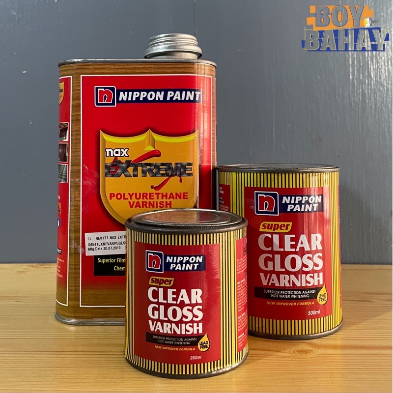 Nippon Paint Clear Gloss Varnish Shopee Philippines