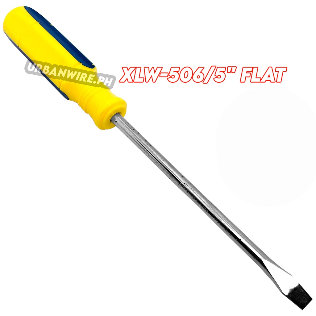 🟦【LOCAL STOCK】5" Flat Head Screwdriver Screw Driver Heavy Duty🟦