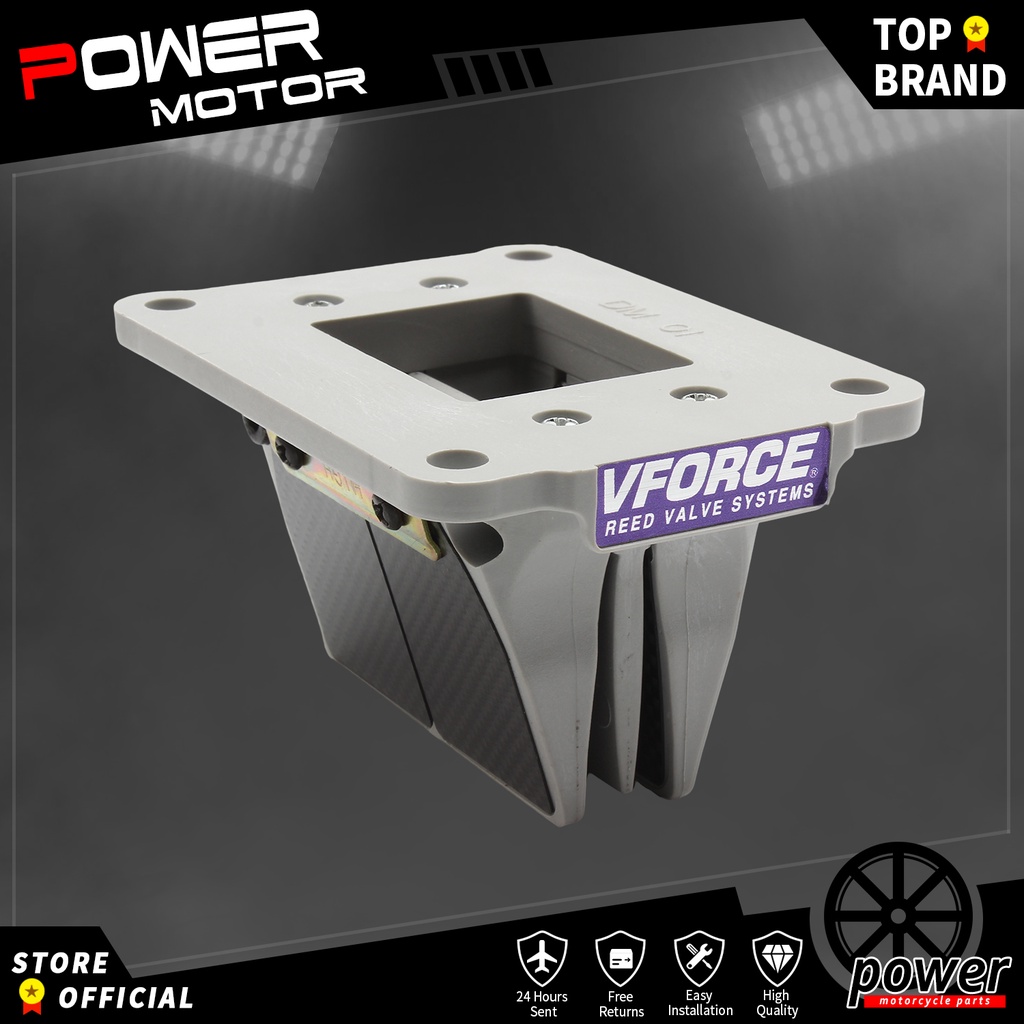 Refit Motorcycle Carbon Fiber Reed Valve For VForce CR125 NSR 1987