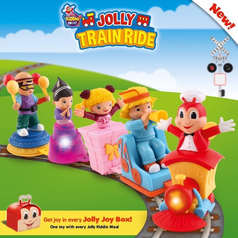 Jollibee Jolly Train Ride Collectible Toys Shopee Philippines