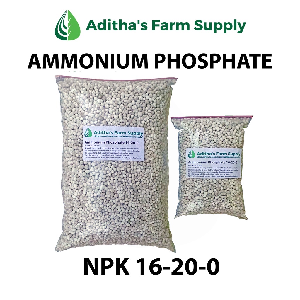 Ammonium Phosphate Fertilizer (NPK 16200) 200g/1kg Shopee Philippines