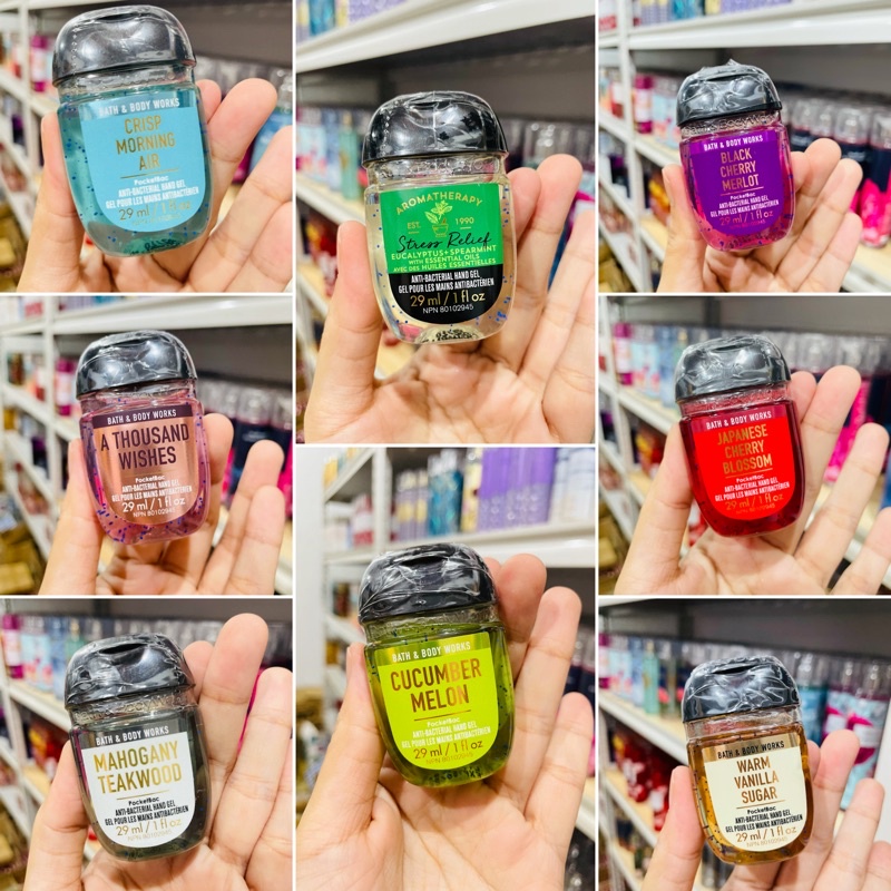 Bath & Body Works Pocket Hand Sanitizers Shopee Philippines