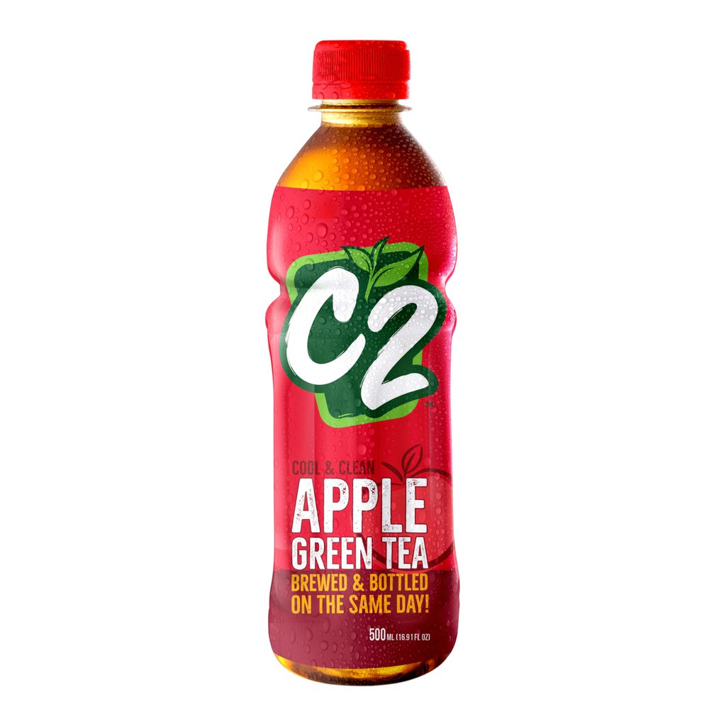 C2 Cool & Clean Green Tea Apple 355mL Shopee Philippines