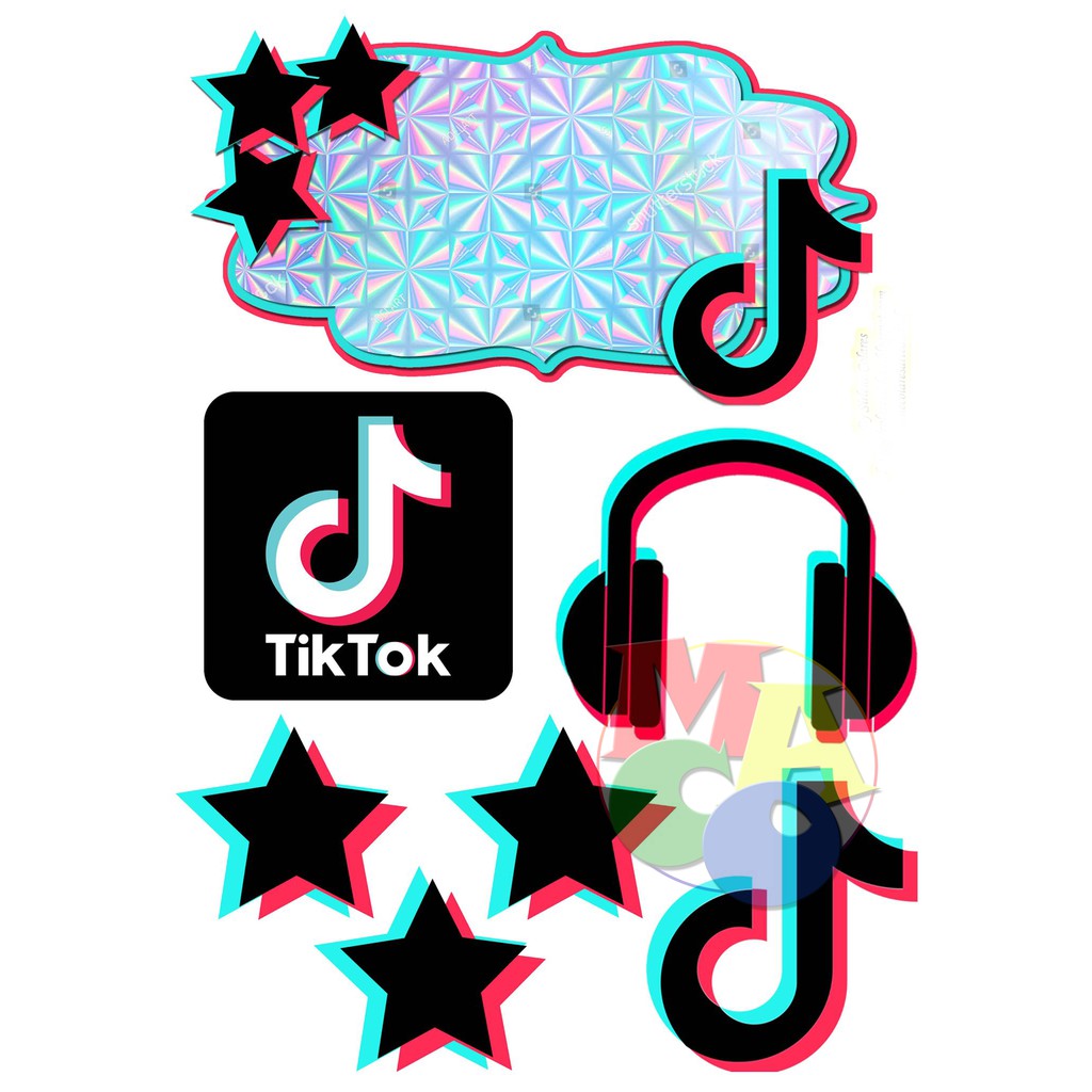 TikTok tok Themed Cake Toppers Shopee Philippines