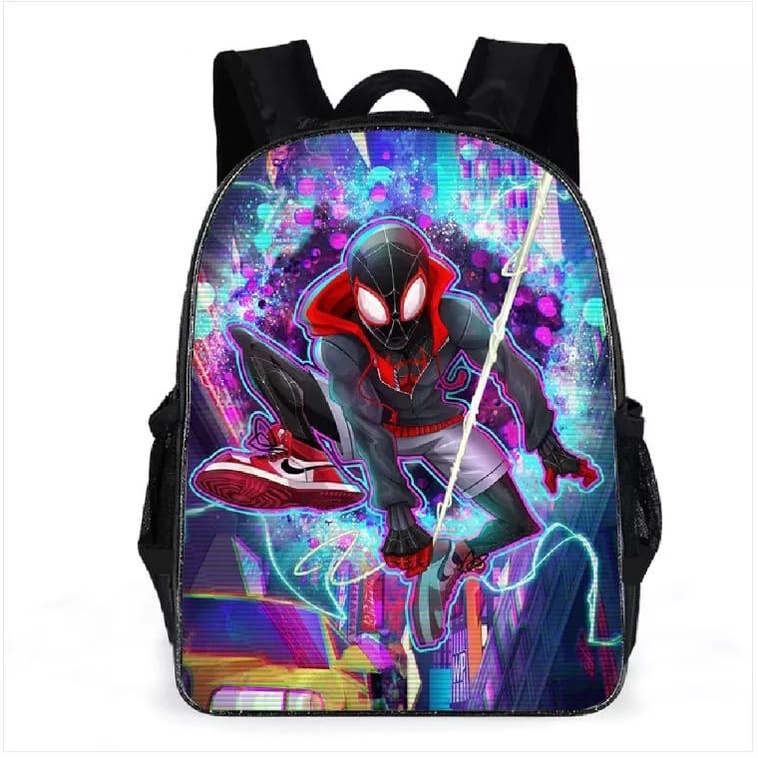 Spiderman Character School Backpack Again Hits Fashion Kids Backpack