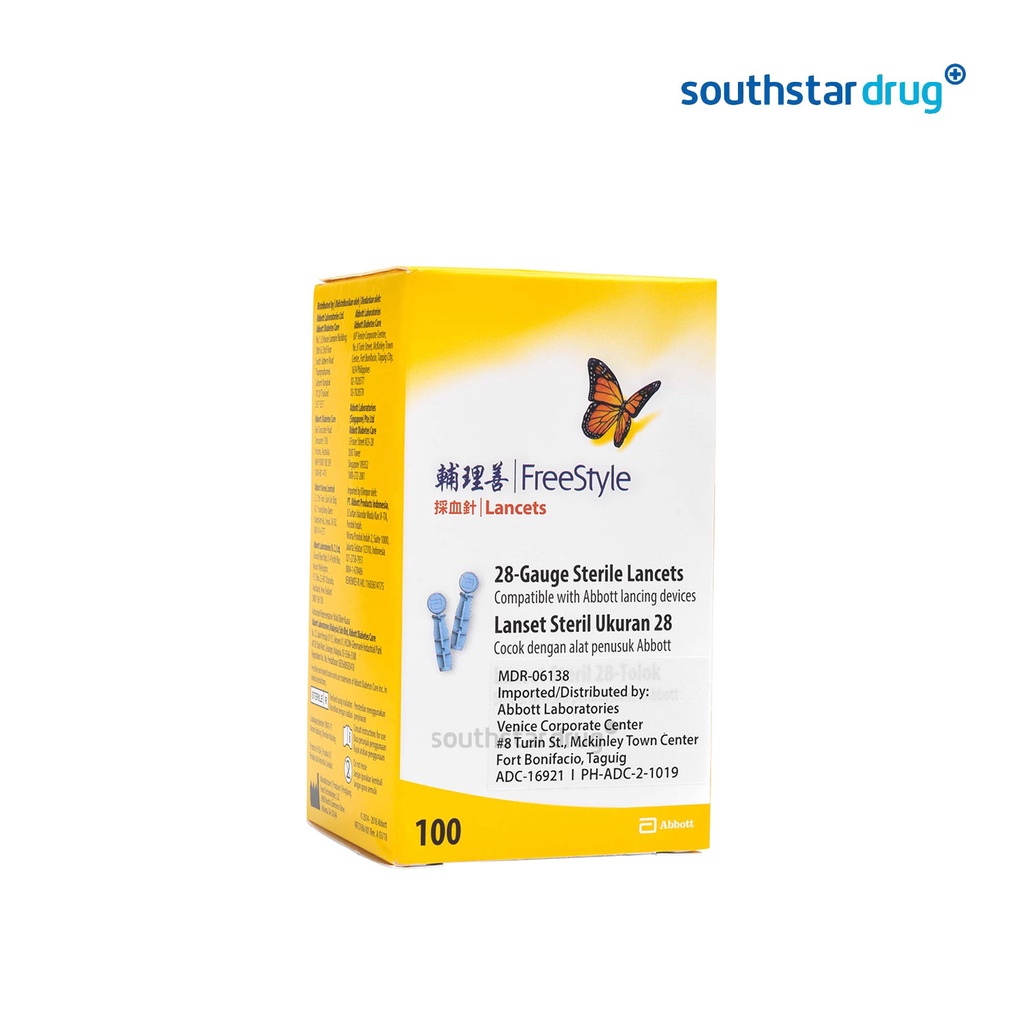 FreeStyle Lancets 100s Shopee Philippines