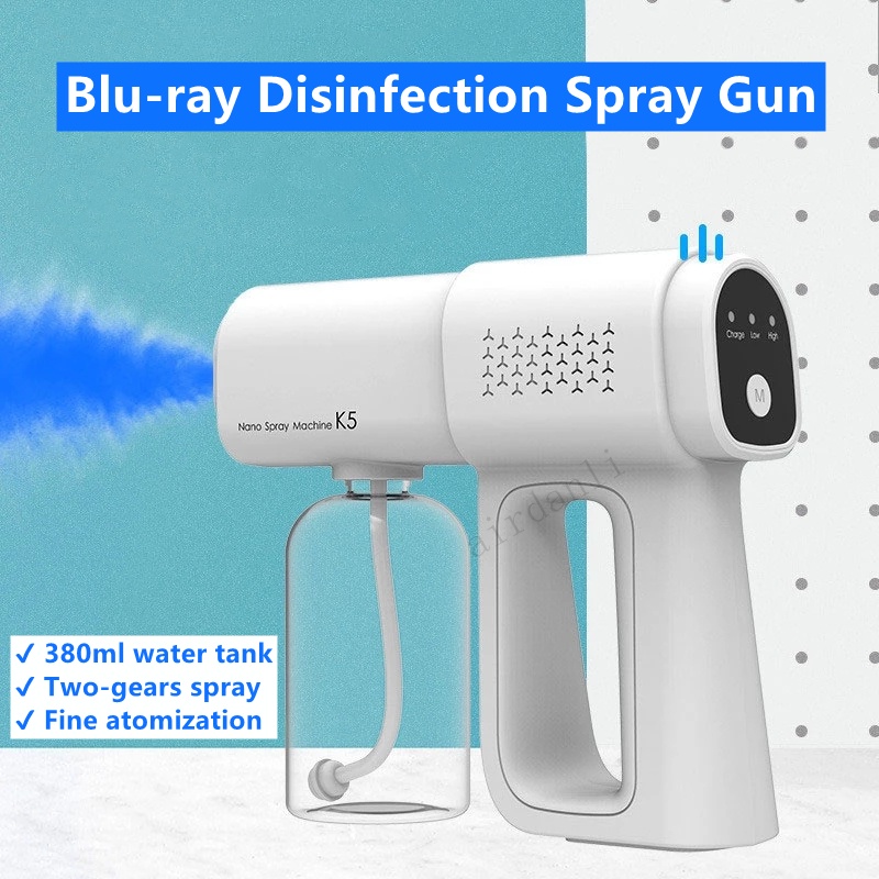 Alcohol Spray Gun Sanitizer Spray Machine 380ML Wireless Electric