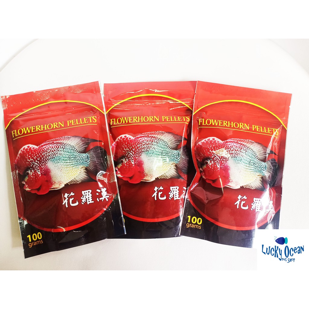 Flowerhorn Fish Pellet100g Shopee Philippines