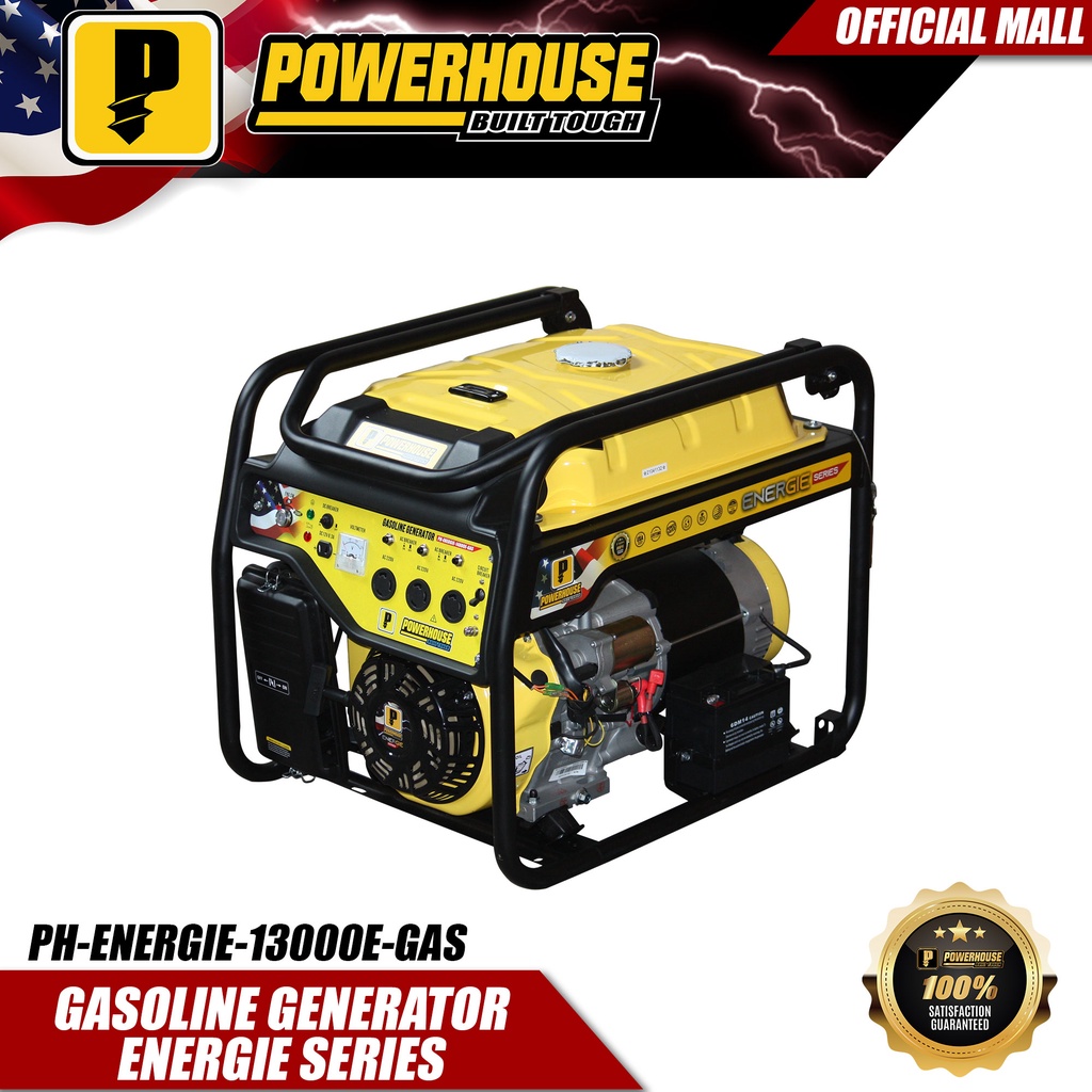 POWERHOUSE ENERGIE SERIES Gasoline Generator With Electric Start
