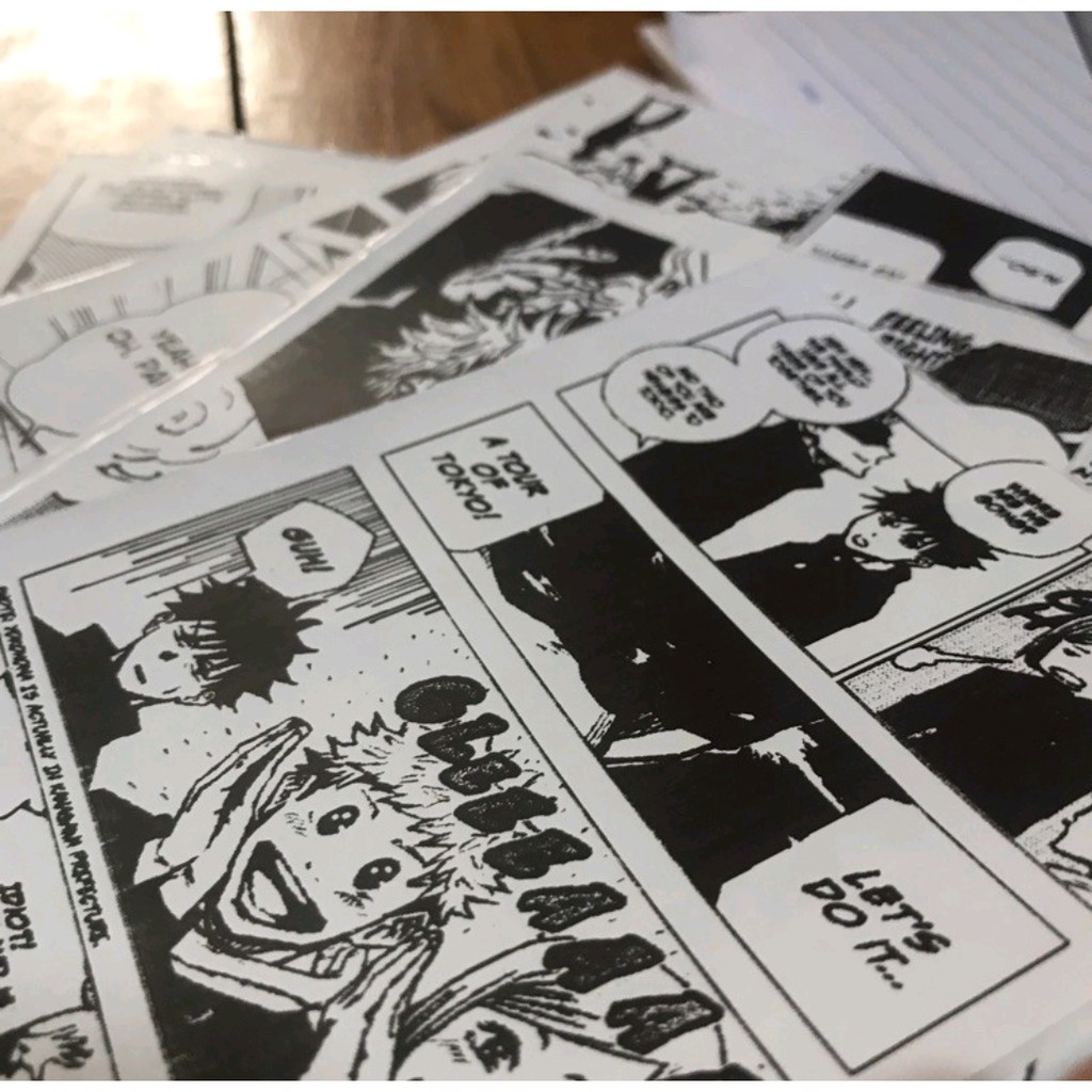 Anime Manga Wallpaper Sticker Wall Panel SelfAdhesive Shopee Philippines