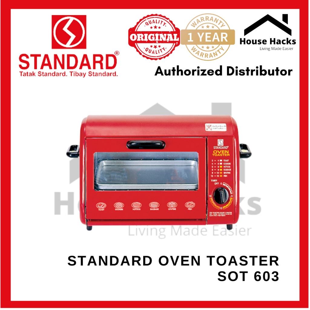 Standard Oven Toaster SOT 603 (House Hacks) Shopee Philippines