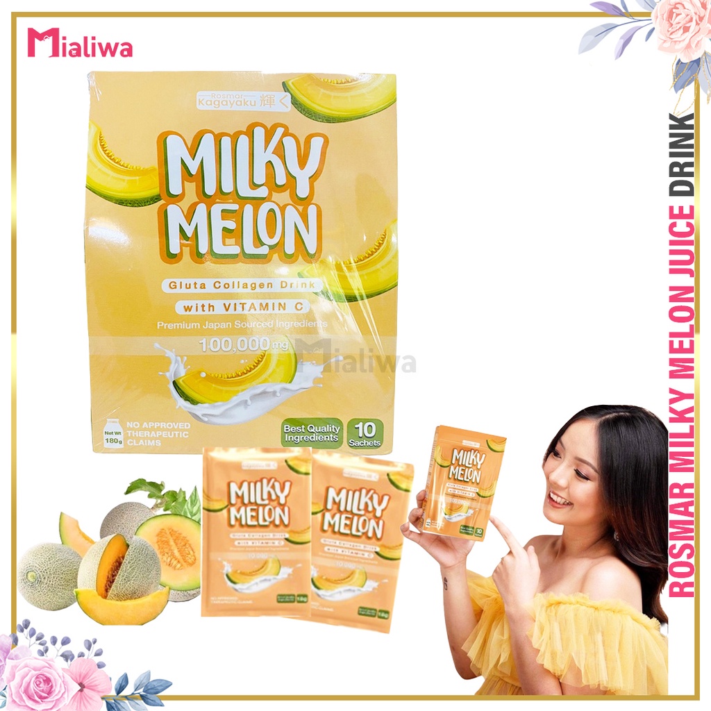 Rosmar Kagayaku Milky Melon Slimming Juice Drink, Pampapayat, Lose