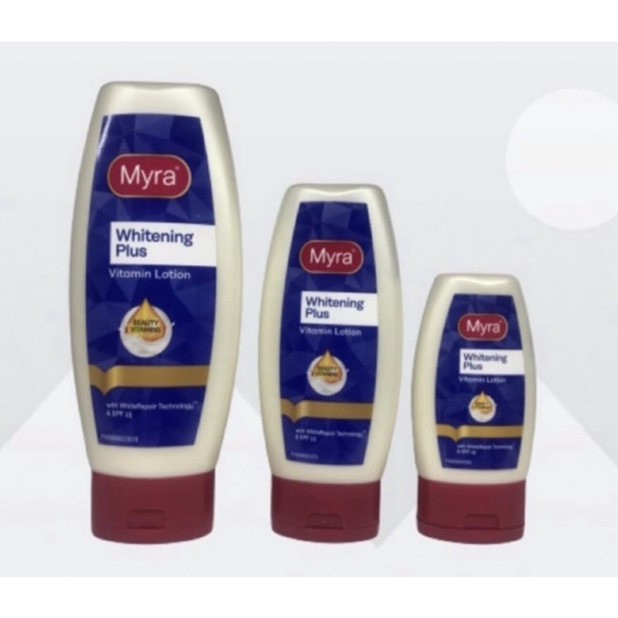 MYRA E Whitening Plus Vitamin Lotion * SOLD INDIVIDUALLY * Shopee