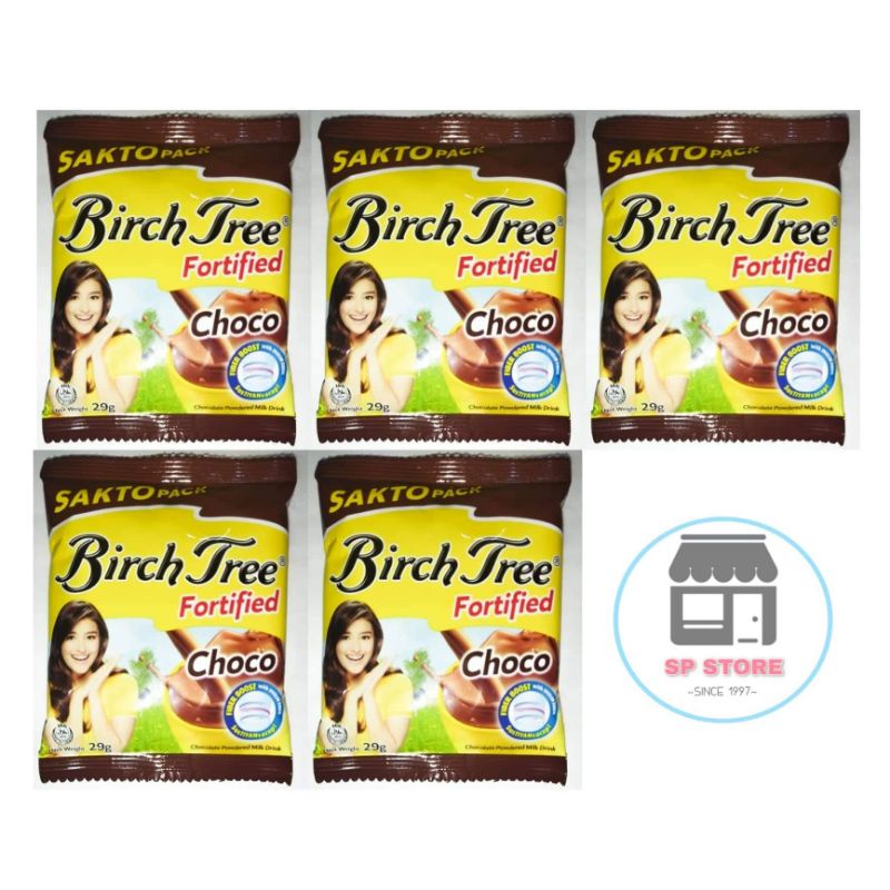 Birch Tree Fortified Choco Powder ( 5 pcs ) 29g Shopee Philippines
