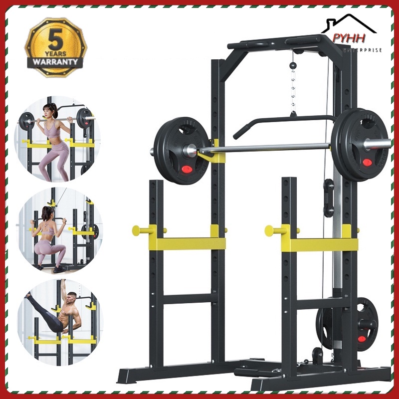 ♣Multifunctional Squat Rack Fitness Equipment Rack Gantry Barbell Rack