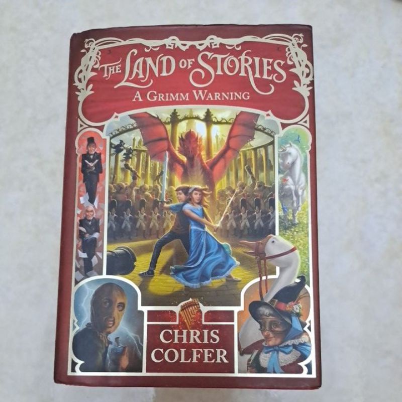 The Land of Stories A Grimm Warning by Chris Colfer (HB) Shopee