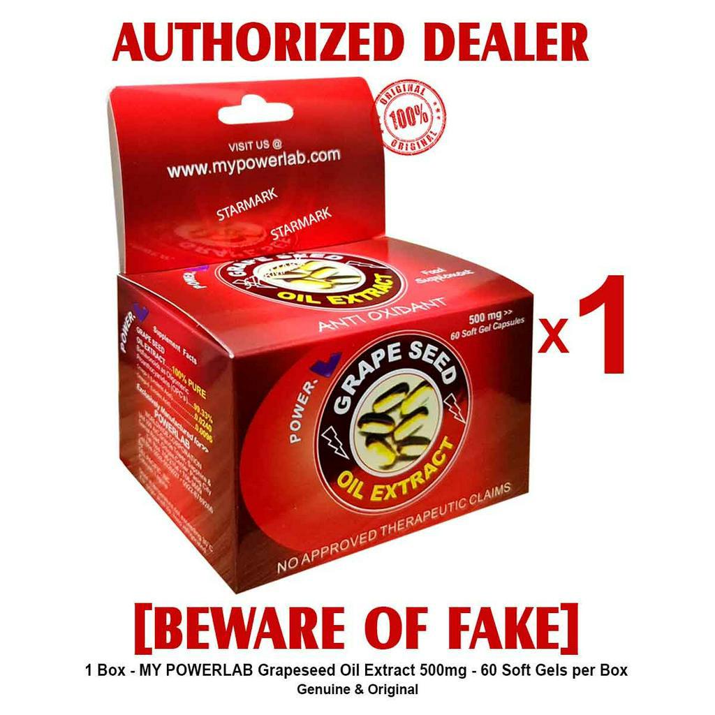 Grapeseed Powerlab 60 softgels Shopee Philippines