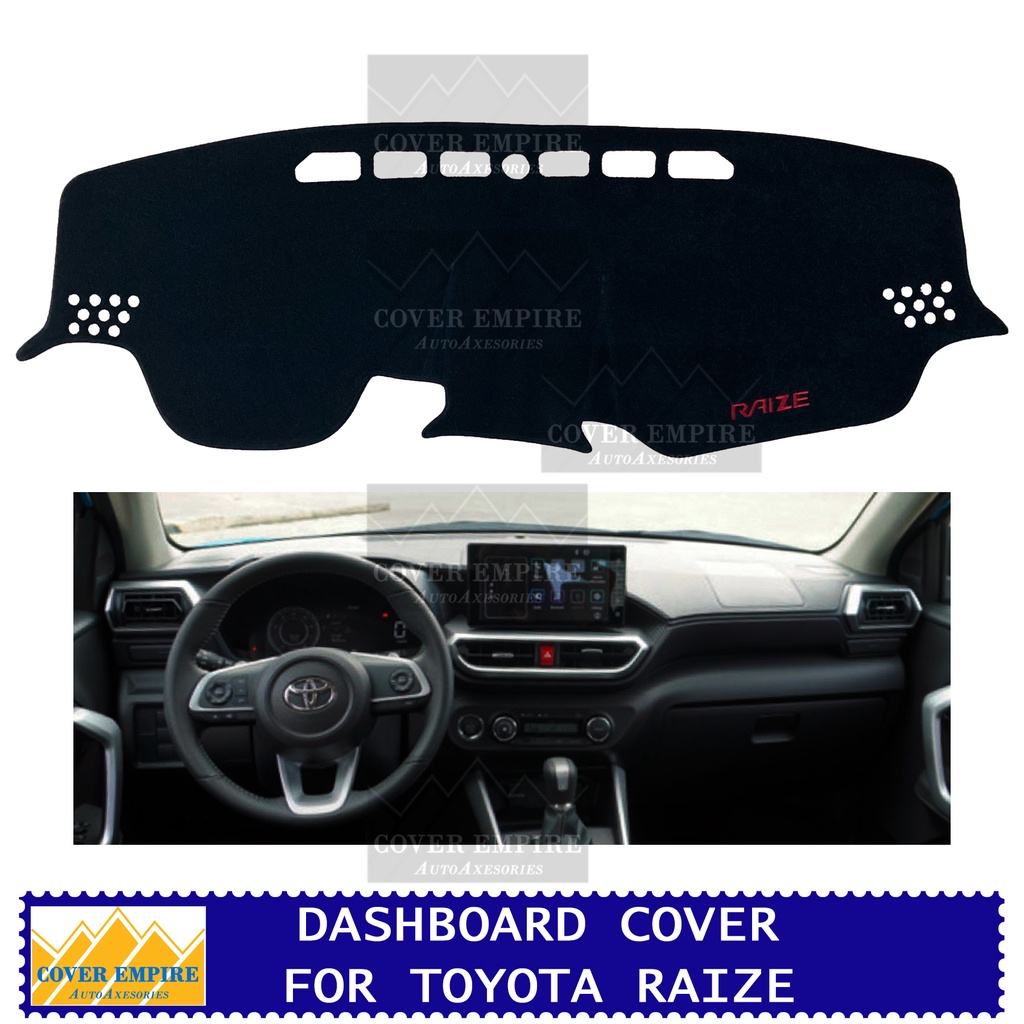 Toyota Raize 2021, 2022, 2023 NonSlip Dashboard Cover Dash Mat Dash