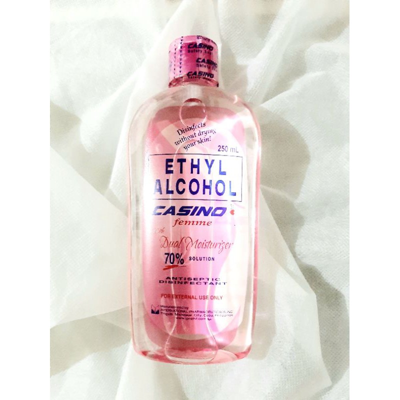 Authentic Casino Ethyl Alcohol Femme 250ml Shopee Philippines