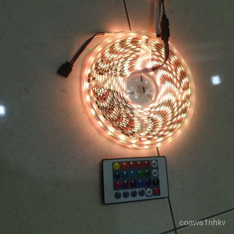 LED Strip Lights 5 Meter Full SET SMD 5050 RGB Strip Lights with