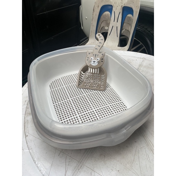 Open litter box with sifter Shopee Philippines