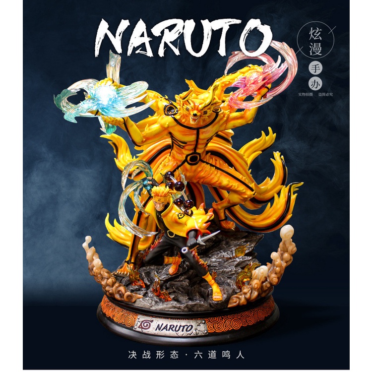 Naruto Figures GK Uchiha Itachi Nine Tails Naruto Kakashi Susano Sasuke