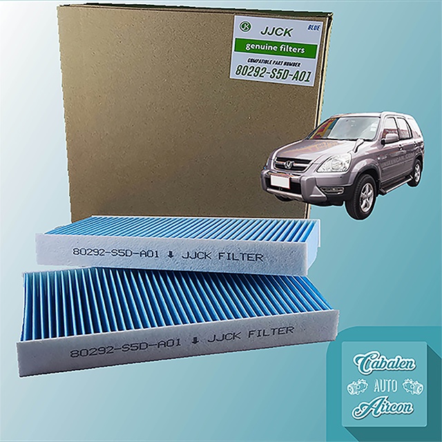 Cabin Aircon filter for Honda CRV Gen 2 (JJCK BLUE HEPA) Shopee