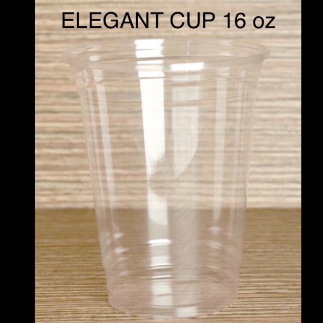 Plastic DABBA PET ELEGANT CUP 16 oz with or without Lid (100 pc
