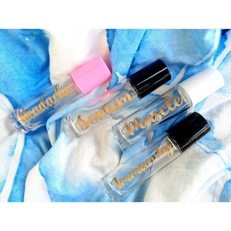 10ml roller bottles with sticker labels Shopee Philippines