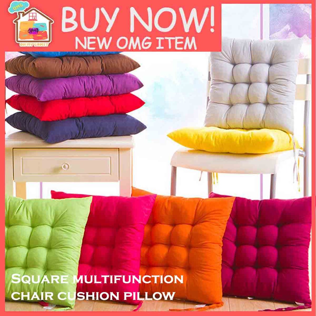 Square Multifunction Chair Cushion Pillow Shopee Philippines