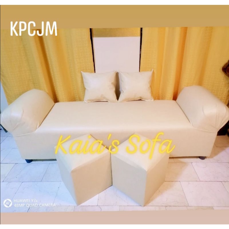 Cleopatra Sofa Set SALE 3 seaters( 68Lx20Wx18H inches) COD Available
