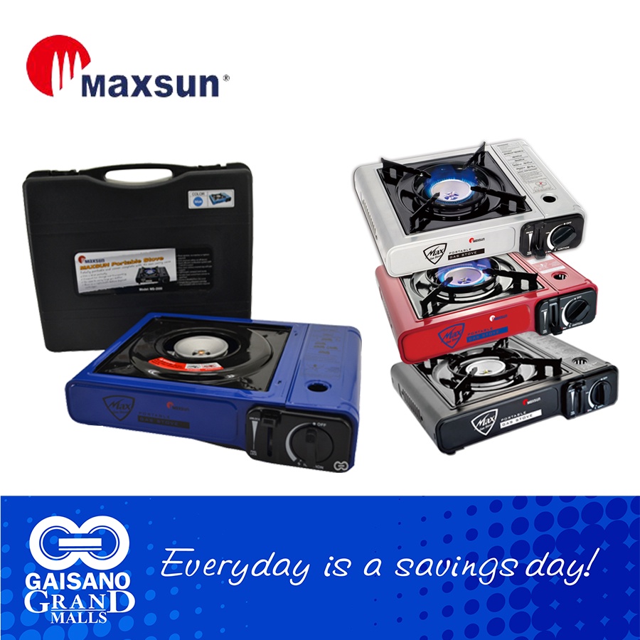 Maxsun Portable Butane Stove 877 Gaisano Grand Shopee Philippines
